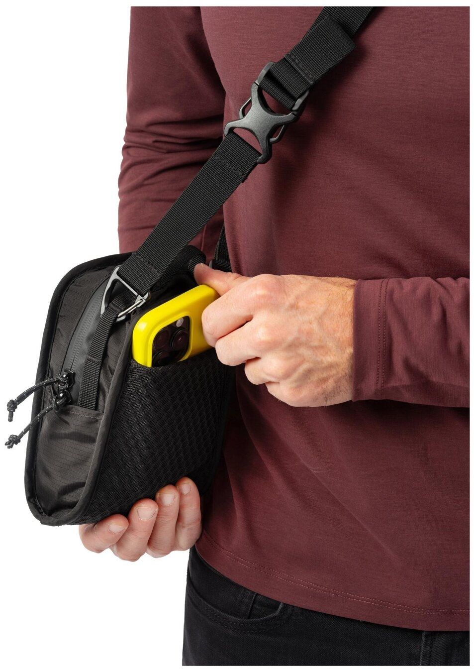 Borsetă Multifuncțională Hannah Dynamic Pouch – Black / Graphite