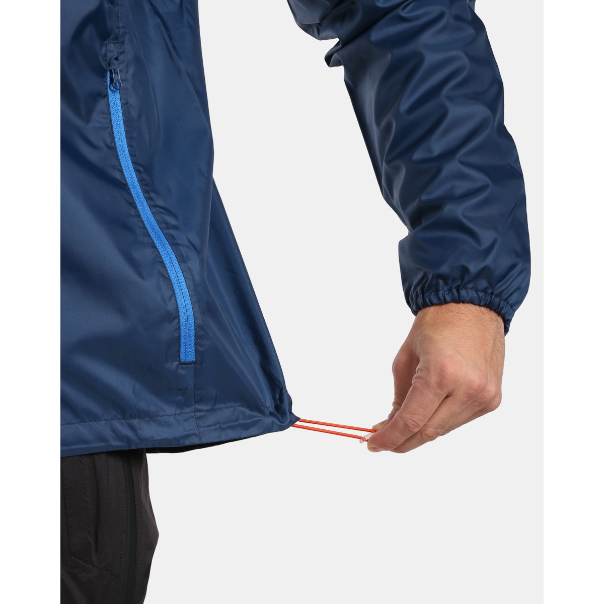 Geacă de Ploaie Impermeabilă Bărbați/Femei Kilpi Jaluu Dark Blue – Protecție Avansată, Stil Elegant și Rezistență la Intemperii