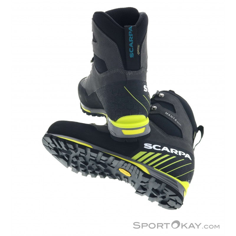 Ghete Scarpa Manta Tech GTX shark lime