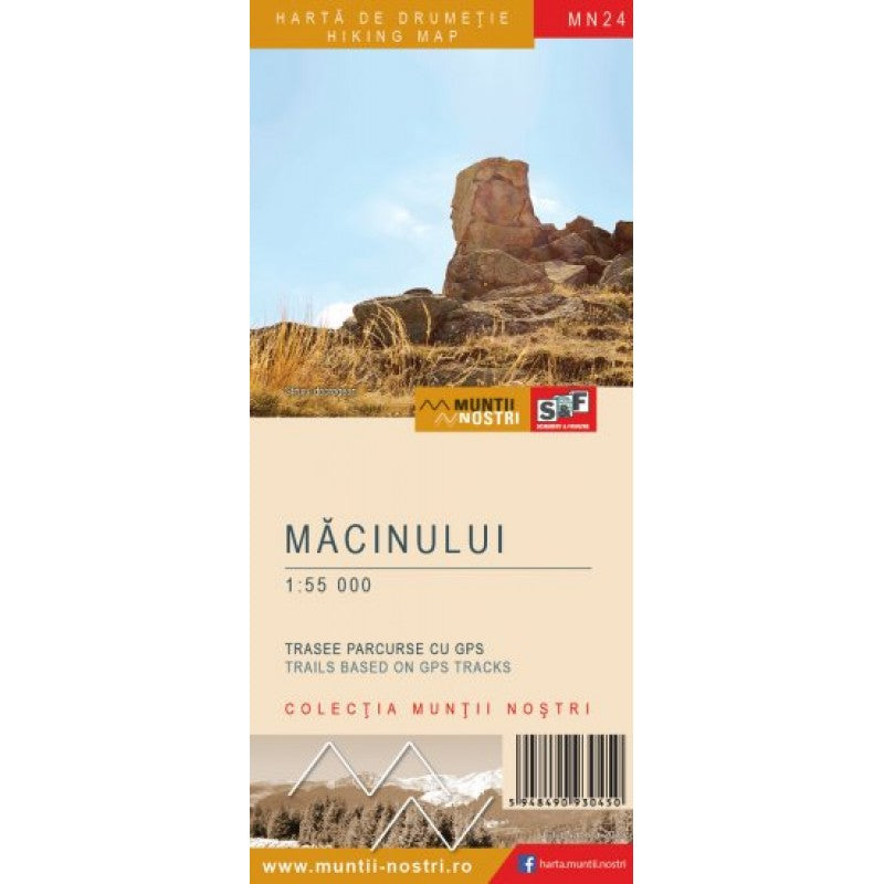 Harta Muntii Nostri:Muntii Macinului