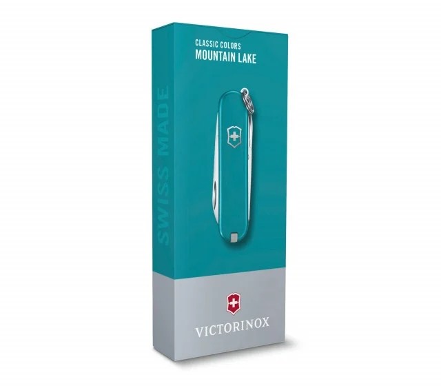 Briceag multifuncțional Victorinox Classic Colors, 58 mm, Mountain Lake (0.6223.23G)