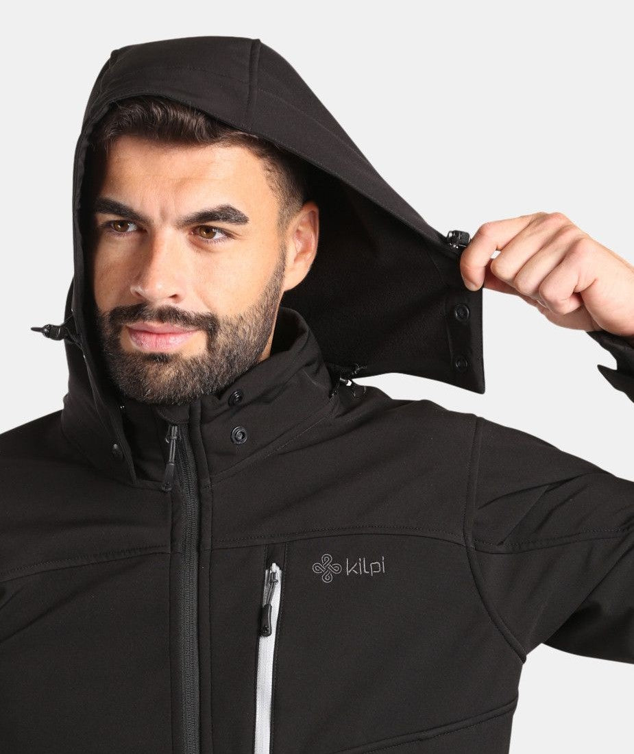 Jachetă Bărbați Kilpi Softshell RAVIO-M Black