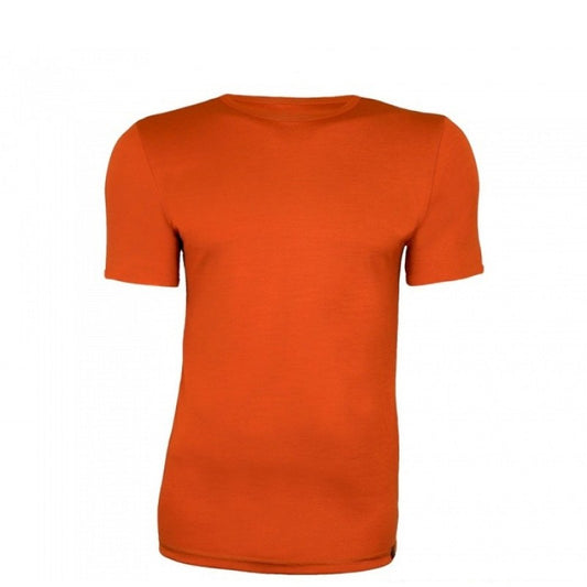 Tricou barbatesc Merinito 150g 60% merino 40% modal spicy yellow