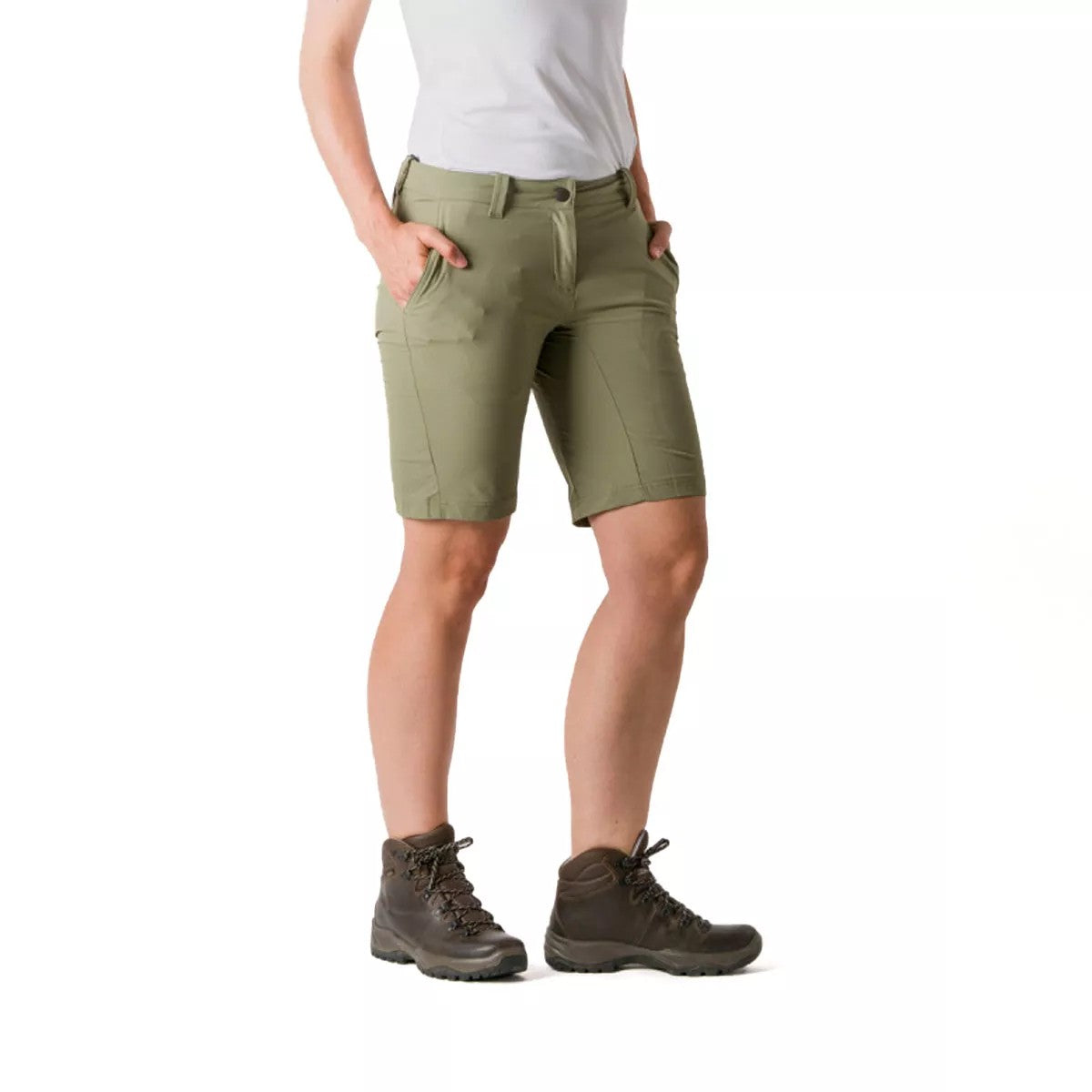 Pantaloni Scurți Outdoor Northfinder BE-4356AD green– Confort Ultra-Ușor, Respirabilitate și Flexibilitate pe Traseu