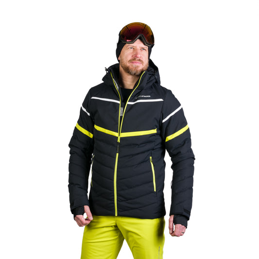 Jachetă de schi pentru bărbați Northfinder Vittorio BU-5258SNW, Lime/Green/Black