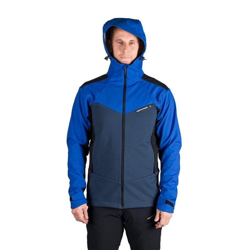 Jacheta softshell Northfinder Aurelian BU-5330OR blue