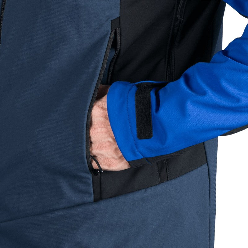 Jacheta softshell Northfinder Aurelian BU-5330OR blue