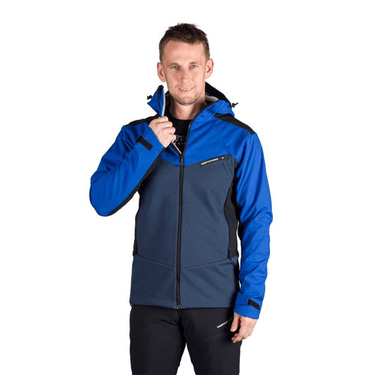 Jacheta softshell Northfinder Aurelian BU-5330OR blue