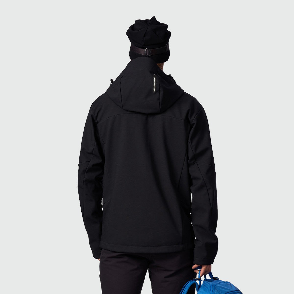 Jachetă Bărbați Softshell Northfinder Amdeu BU-5440OR Negru