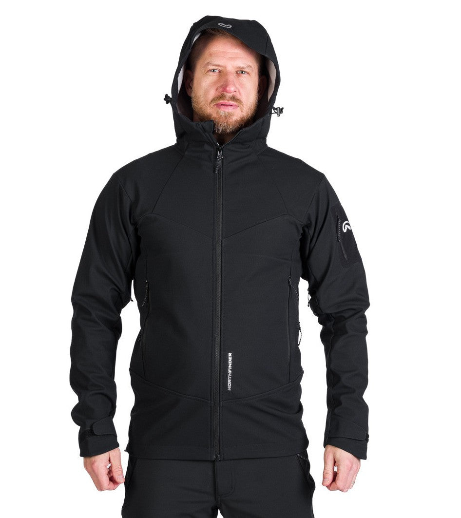 Jachetă Bărbați Northfinder Softshell FABIO BU-5240OR Black