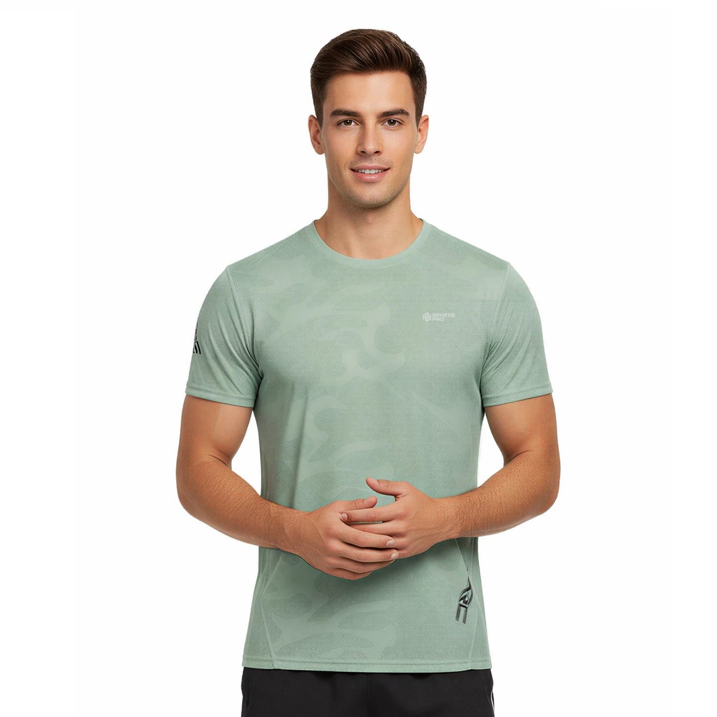 Tricou Tehnic pentru Drumeție Sphere Pro Carter, Verde – Respirabil și Confortabil