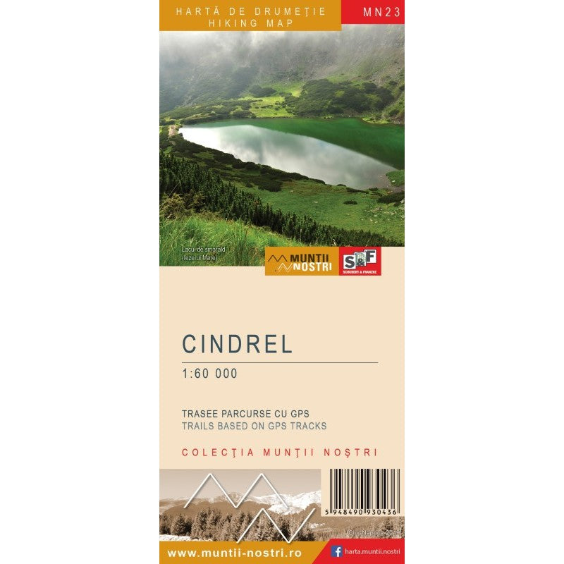 Harta Muntii Nostri:Muntii Cindrel