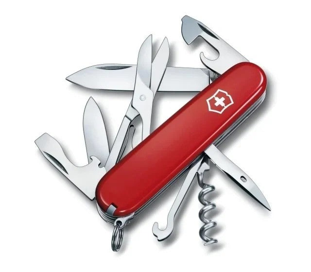 Briceag Victorinox Climber Red 91 mm – Briceag Multifuncțional 14 Funcț