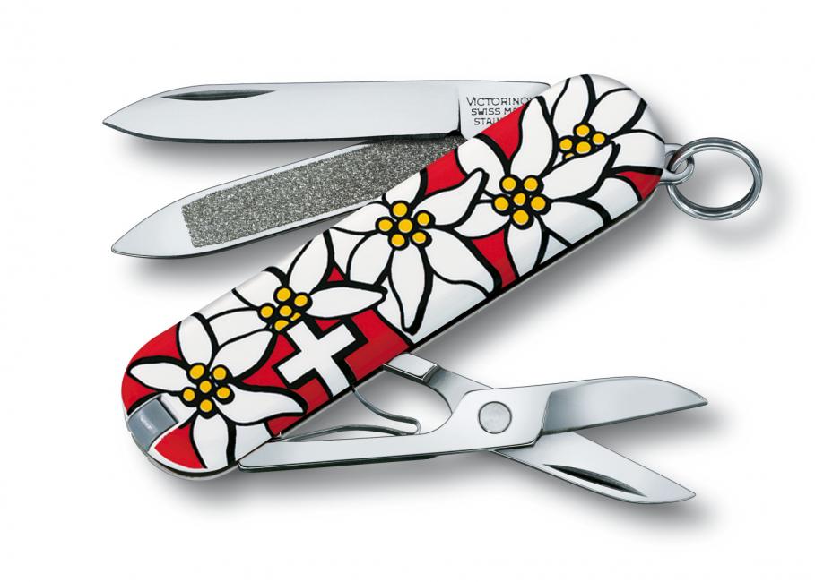 Briceag multifuncțional Victorinox Classic SD, 58 mm, Edelweiss (0.6223.840)