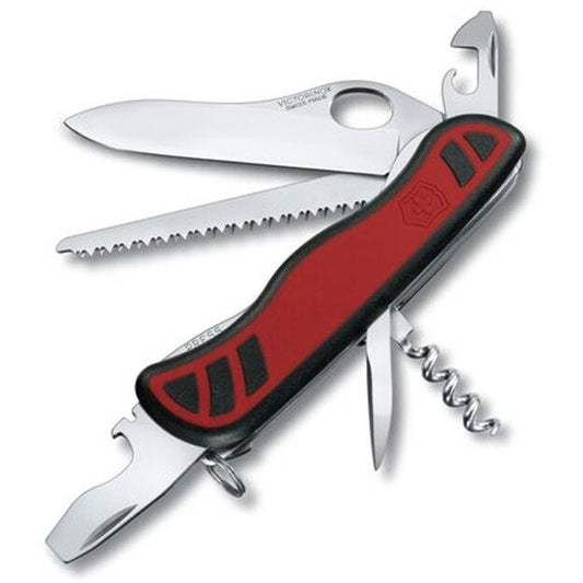Briceag Victorinox Forester M Grip 0.8361, deschidere cu o mână, ferăstrău lemn, mâner bi-component