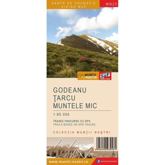Harta Muntii Nostri:Godeanu,Tarcu,Muntele Mic