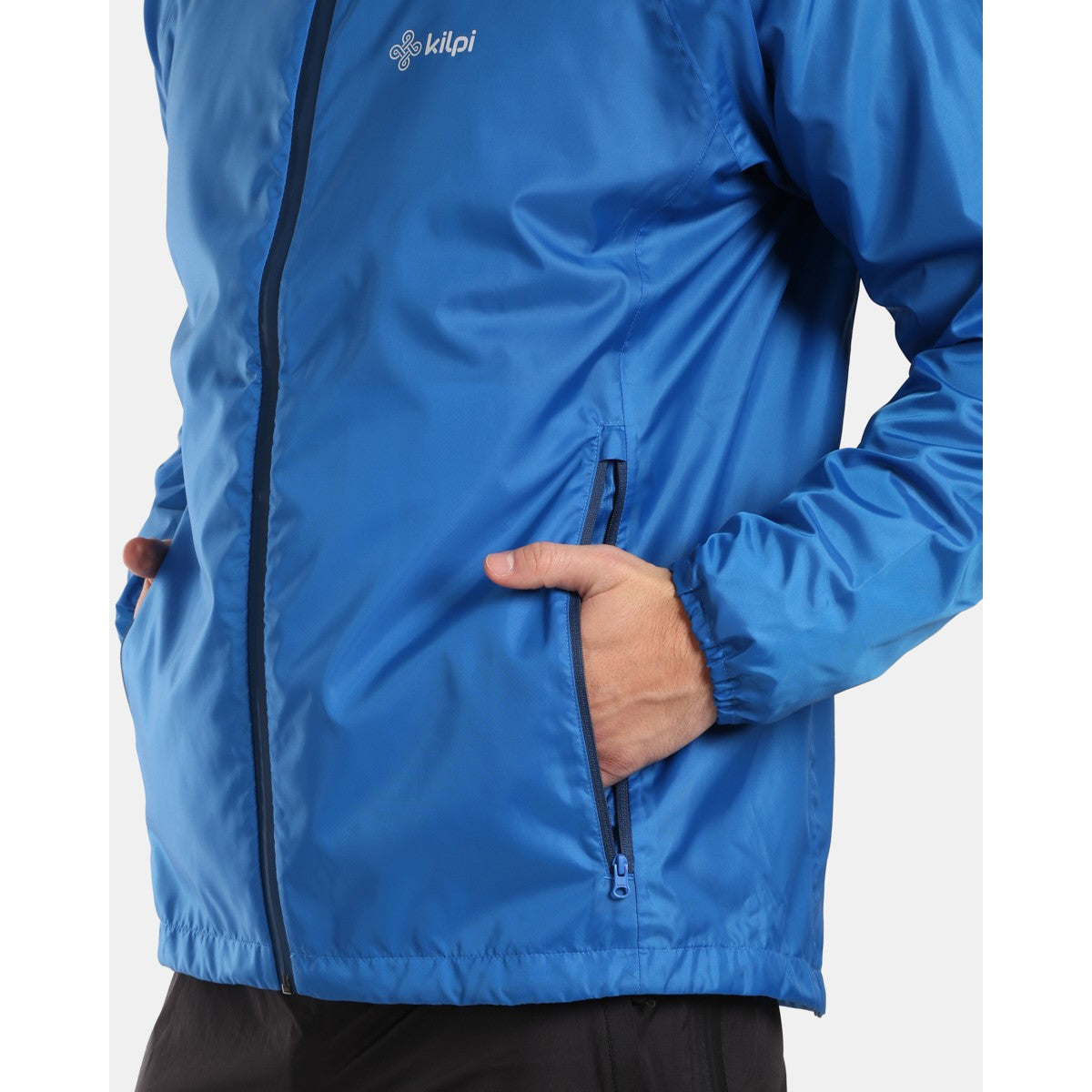 Jachetă de Ploaie Unisex Kilpi JALUU-U, Impermeabilă și Compactă, Albastră