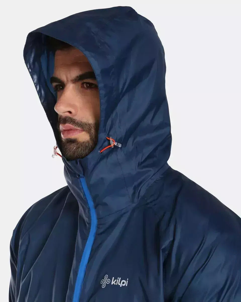 Geacă de Ploaie Impermeabilă Bărbați/Femei Kilpi Jaluu Dark Blue – Protecție Avansată, Stil Elegant și Rezistență la Intemperii
