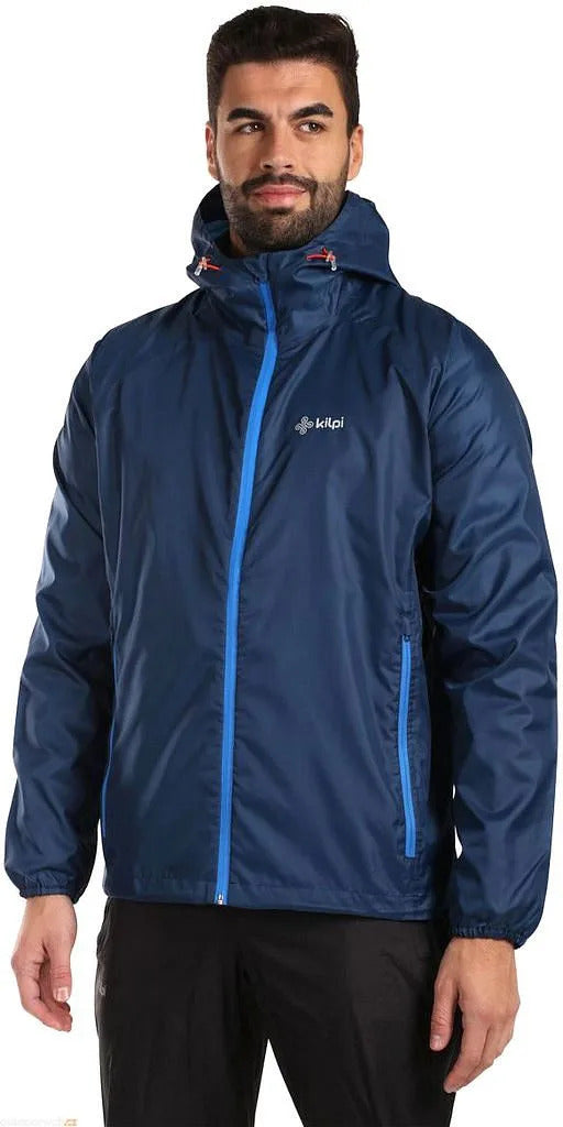 Geacă de Ploaie Impermeabilă Bărbați/Femei Kilpi Jaluu Dark Blue – Protecție Avansată, Stil Elegant și Rezistență la Intemperii
