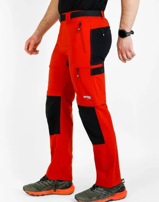 Pantaloni Outdoor Convertibili Bărbați Sphere Pro Camino 2in1 – Tierra Rojo