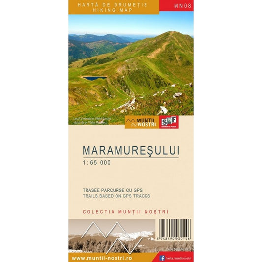 Harta Muntii Nostri:Muntii Maramuresului