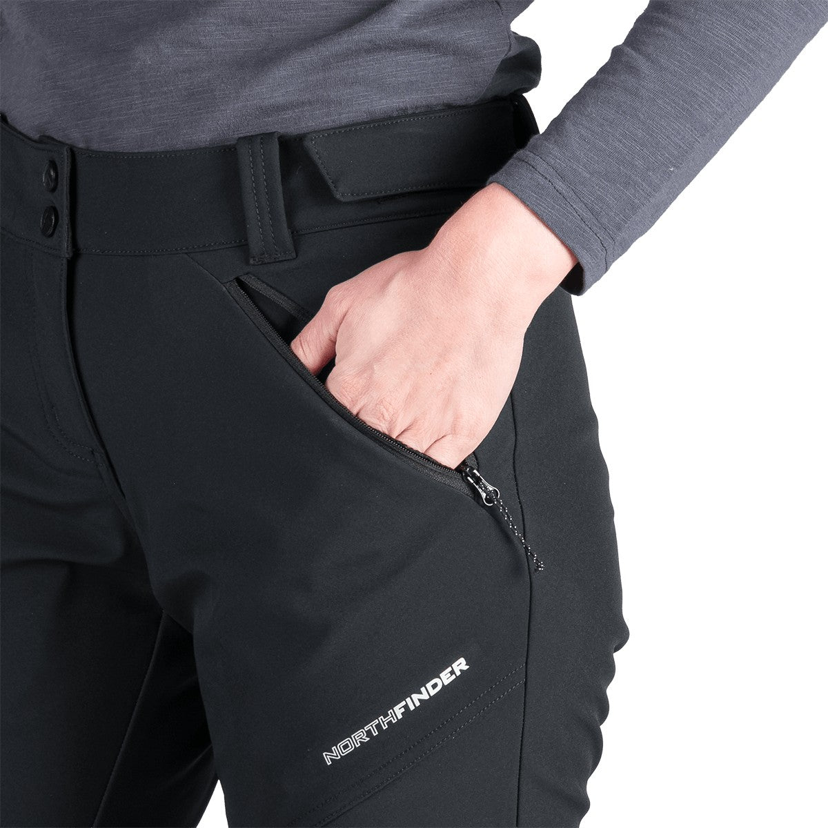 Pantaloni softshell femei Northfinder Darci NO-6031OR