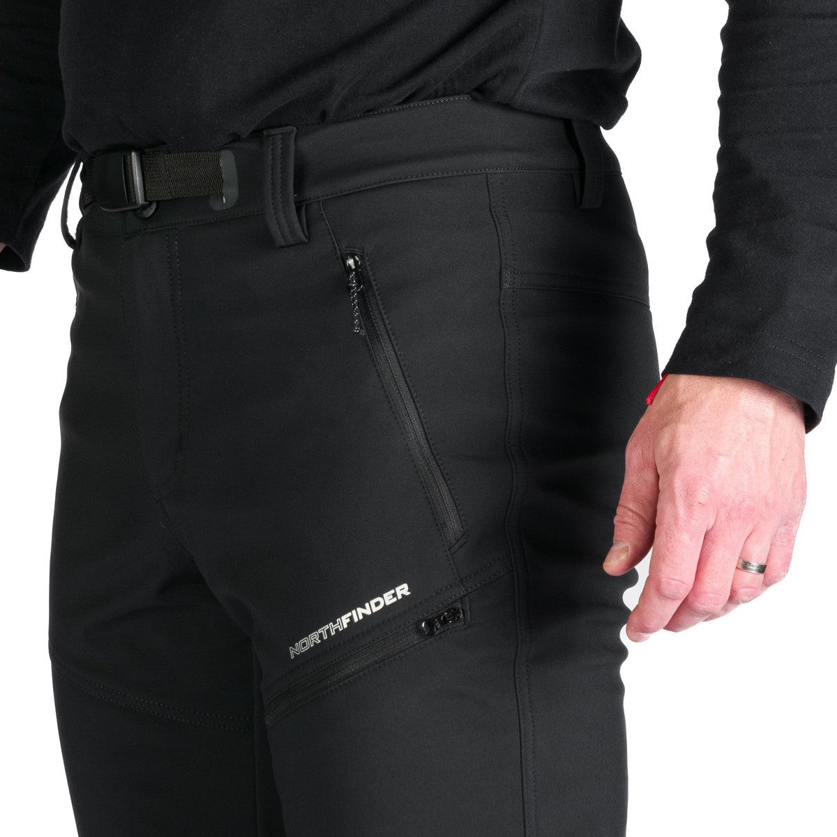 Pantaloni Bărbați Northfinder Massimo NO-3956OR, Negru