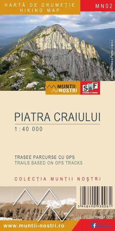 HARTA MUNTII NOSTRI PIATRA CRAIULUI