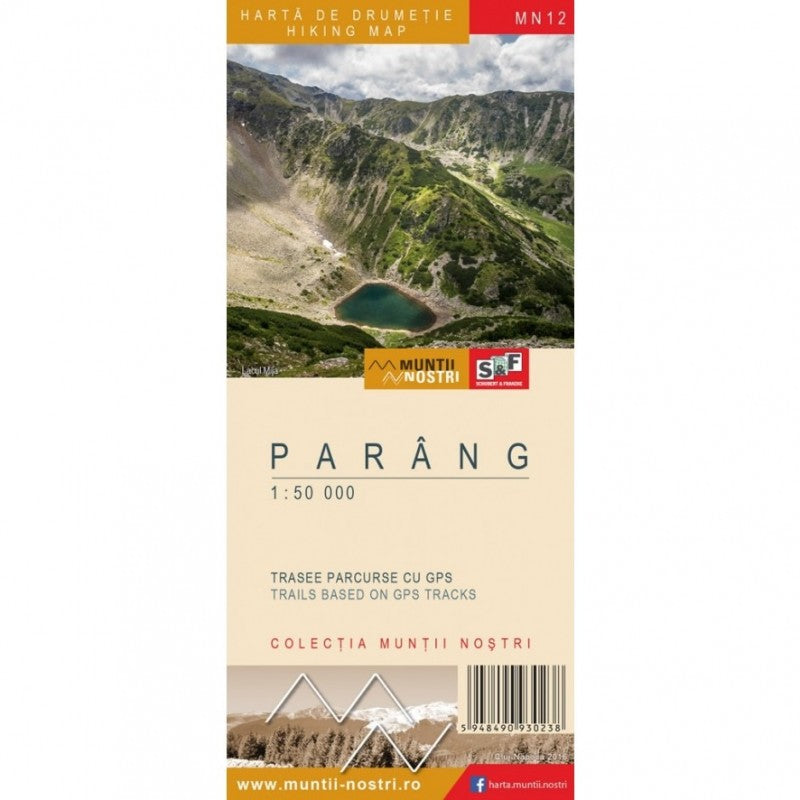Harta Muntii Nostri:Muntii Parang
