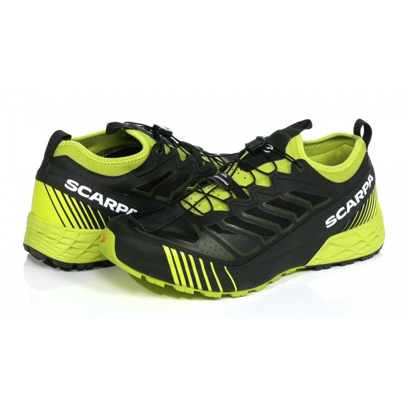 Scarpa Ribelle Run GTX M Black – Lime pentru alergare