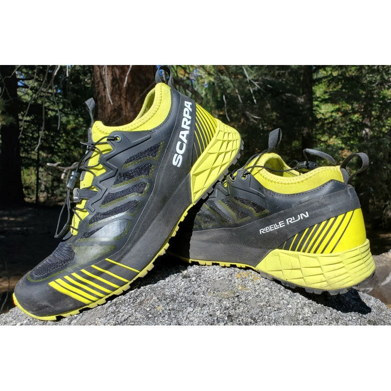 Scarpa Ribelle Run GTX M Black – Lime pentru alergare