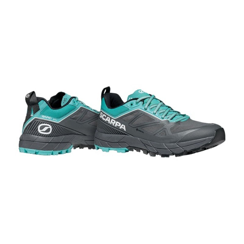 Scarpa Rapid GTX W Anthracite – Turquoise