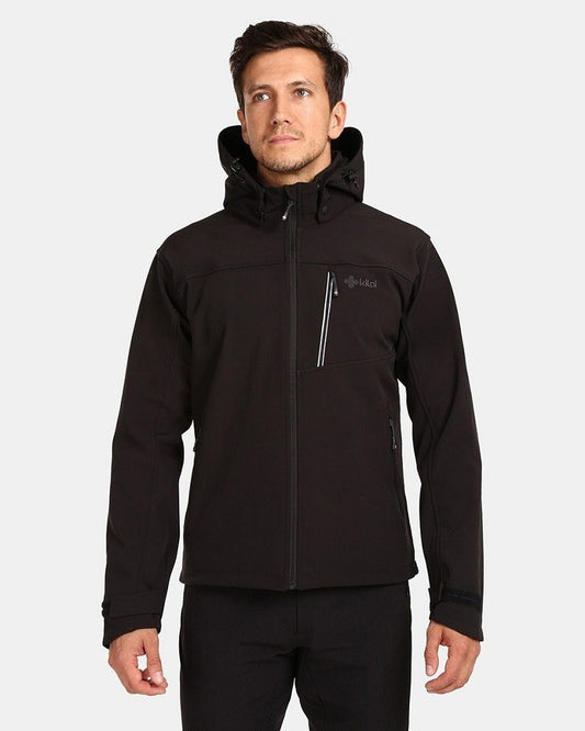 Jachetă Bărbați Kilpi Softshell RAVIO-M Black