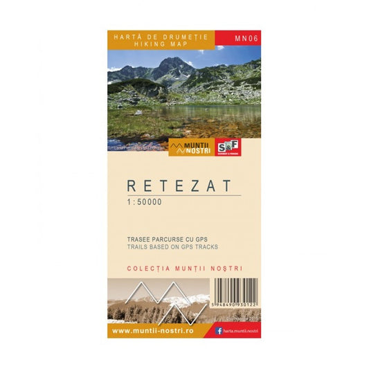 Harta Muntii Nostri:Muntii Retezat