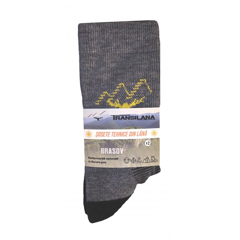 Sosete tehnice din lana Transilana TRS-1/34-36