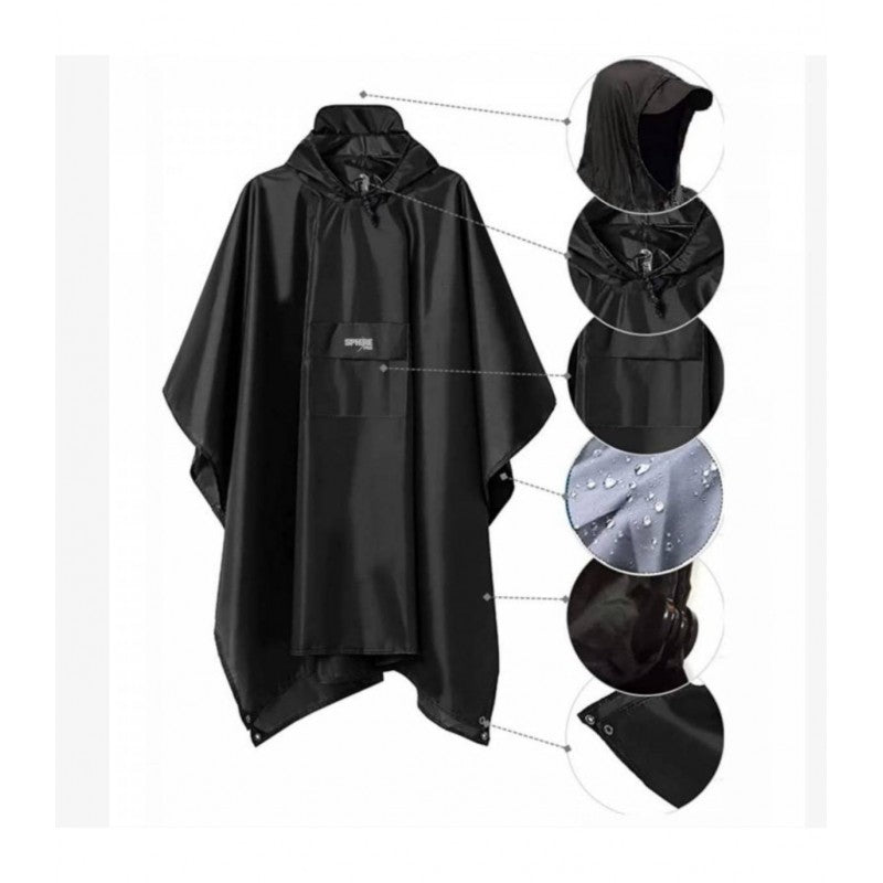 Poncho,pelerina ploaie Sphere Pro Storm DRY™ negru
