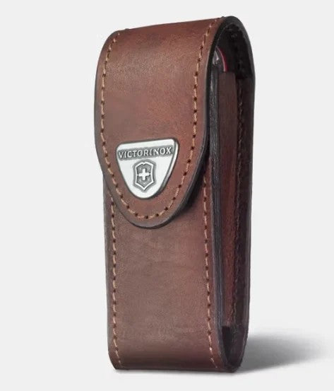 Teacă din piele Victorinox pentru briceag 130 mm, Maro (4.0548)