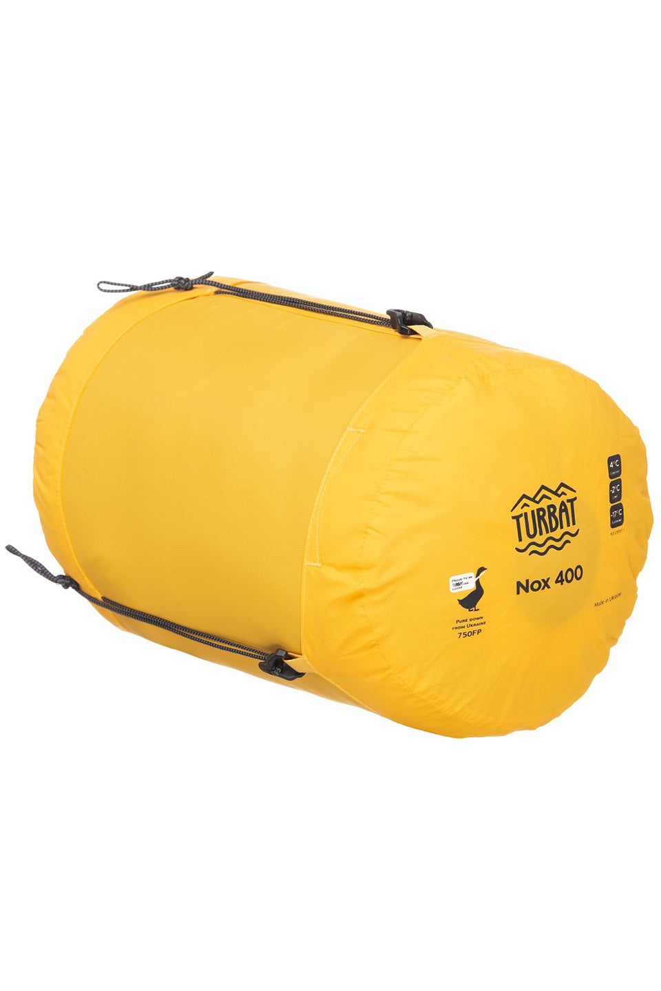 Sac de Dormit din Puf Turbat Nox 400 – Grey