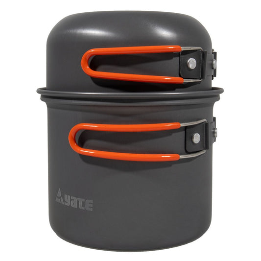 Set Vase Camping Yate Summit 2 – Aluminiu Anodizat Ultra-Ușor pentru 2 Persoane