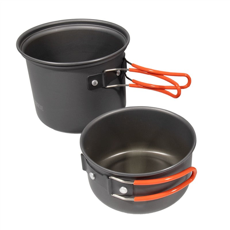 Set Vase Camping Yate Summit 2 – Aluminiu Anodizat Ultra-Ușor pentru 2 Persoane
