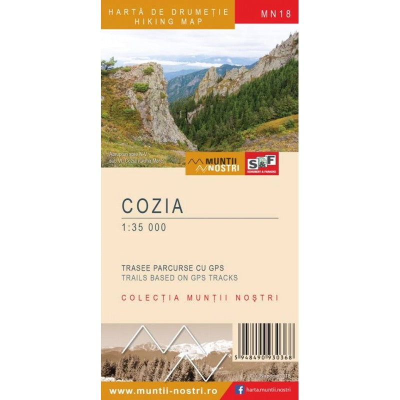 Harta Muntii Nostri:Cozia