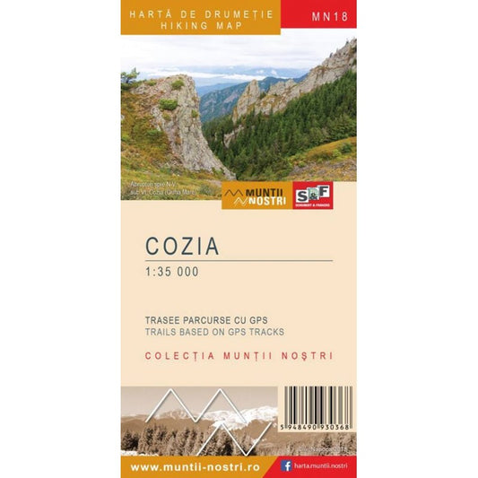 Harta Muntii Nostri:Cozia
