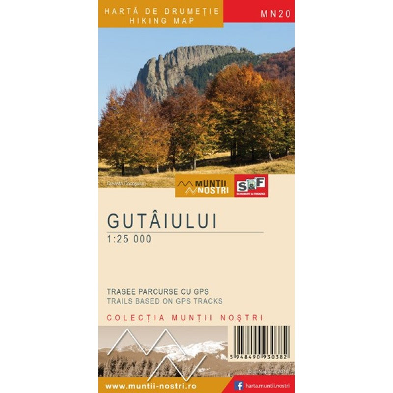 Harta Muntii Nostri:Muntii Gutaiului