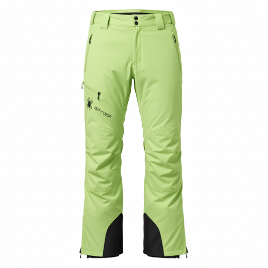 Pantaloni Schi Spyder Circuit Verde Deschis