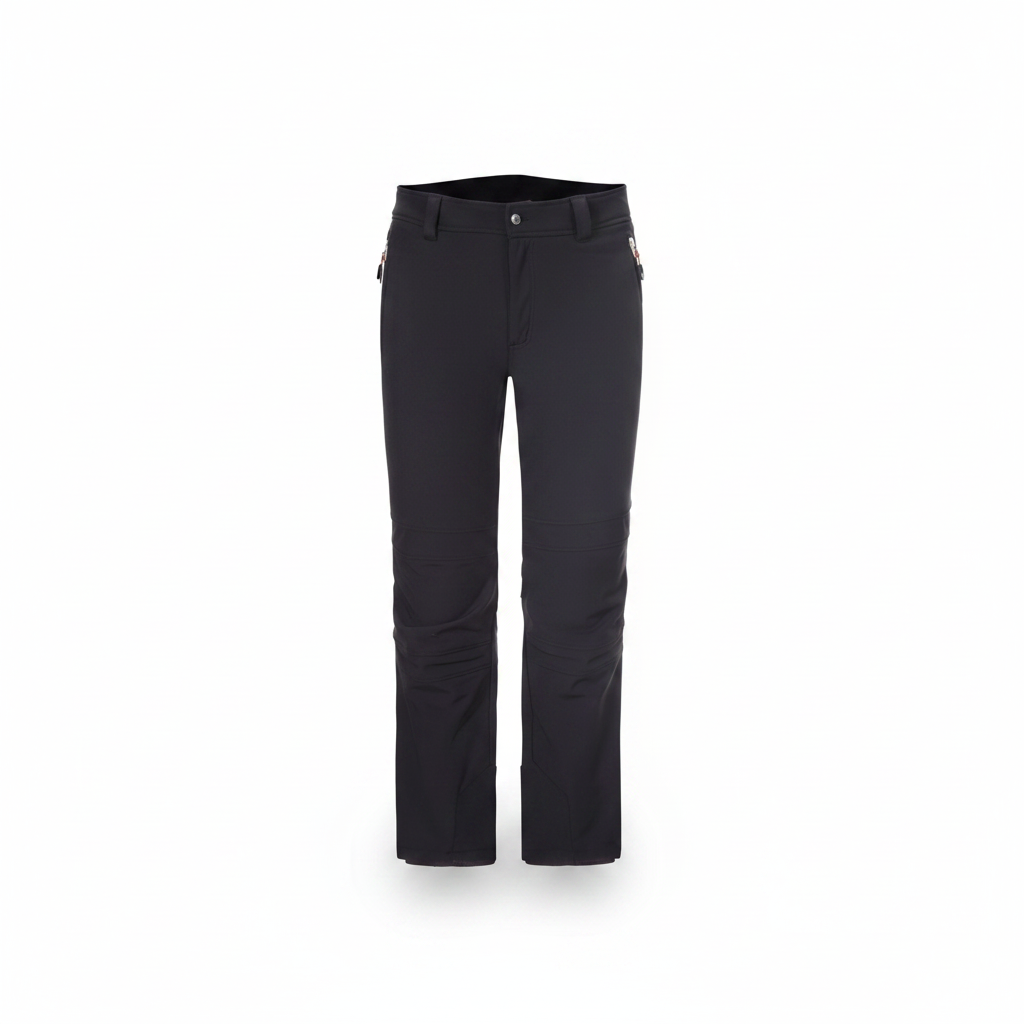 Icepeak Otso pantaloni schi negri format patrat