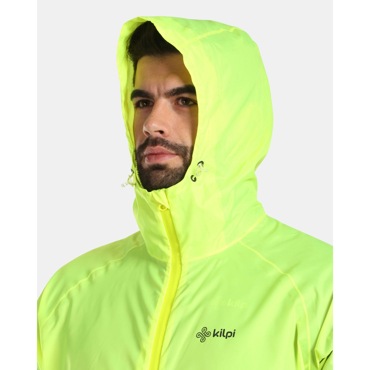 Geacă de Ploaie Impermeabilă Bărbați/Femei Kilpi Jaluu Yellow – Protecție Maximă și Vizibilitate Sporită în Condiții Extreme