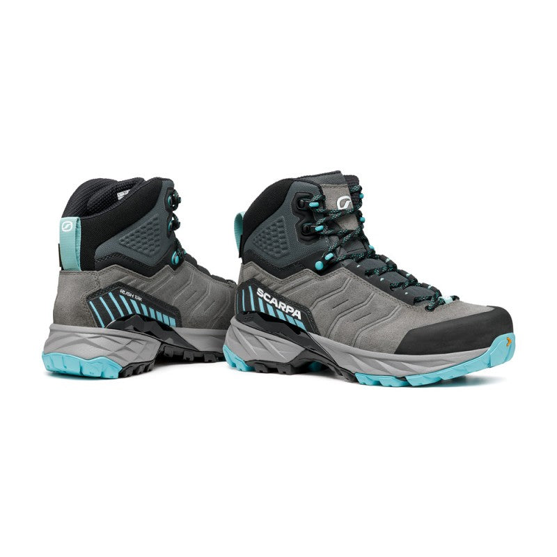 Scarpa Rush Trk Gore-Tex WMN Midgray Aqua