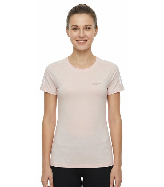 Tricou Tehnic Damă Sphere Pro Suheyla, Roz Deschis – Alergare și Drumeții