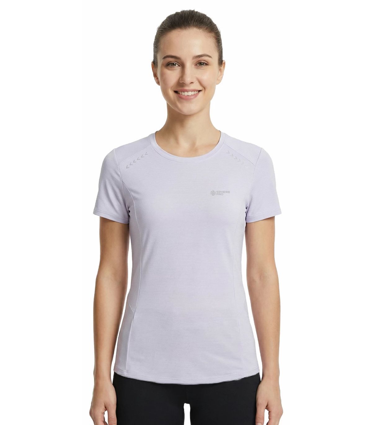 Tricou Tehnic Damă Sphere Pro Yasemin, Purpură (Violet) – Alergare și Drumeții