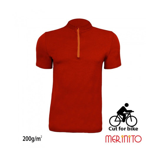 Tricou barbati Merinito Cut For Bike 200g 100% lana merinos